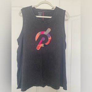 Peloton Tank top size XL, never worn. Fits loose and hits at hip.